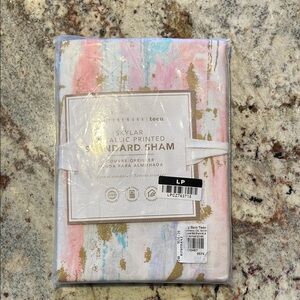 PB Teen Skylar Metallic Printed Standard Sham